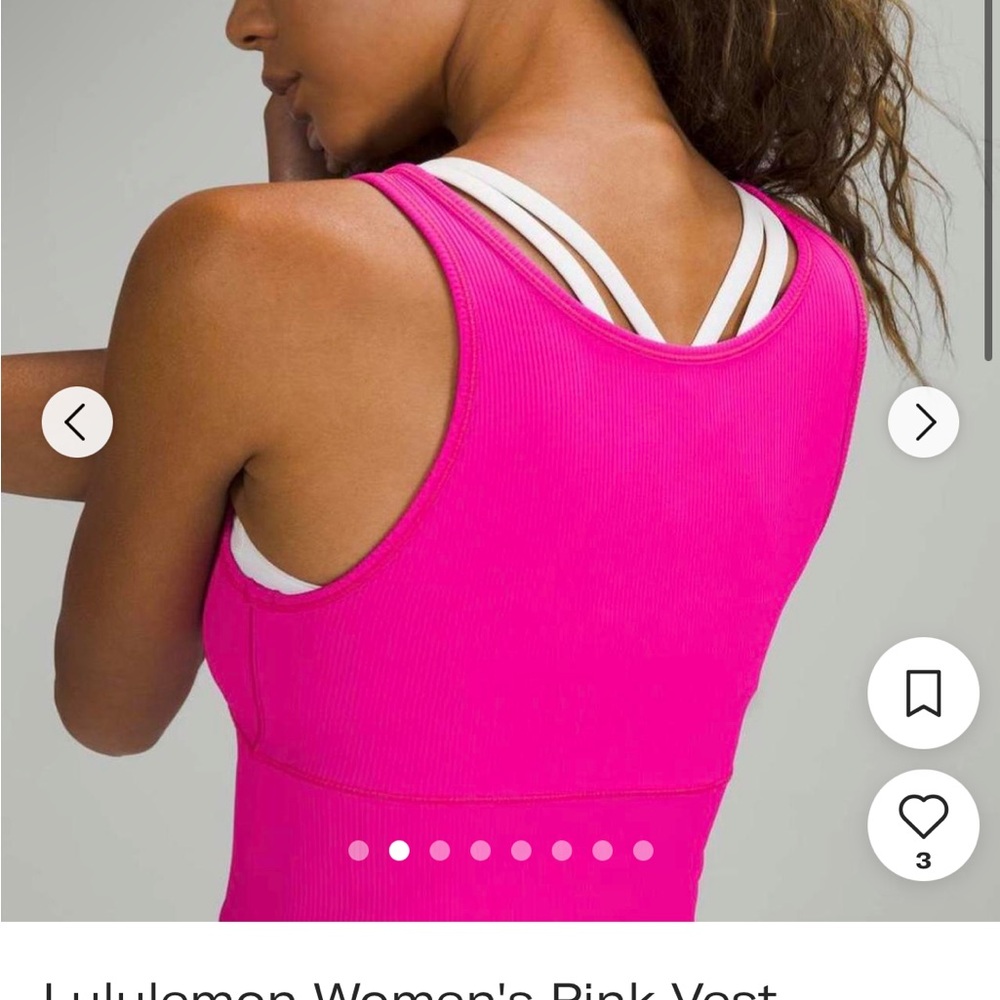 Lululemon vest top